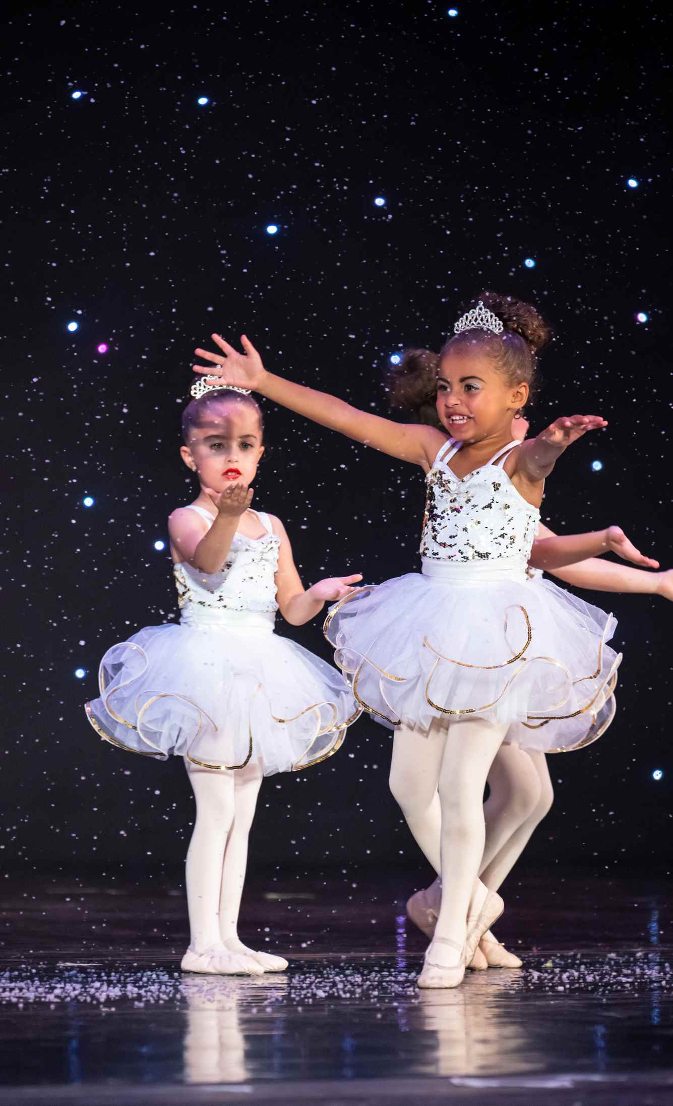 Students in costume for the annual recital