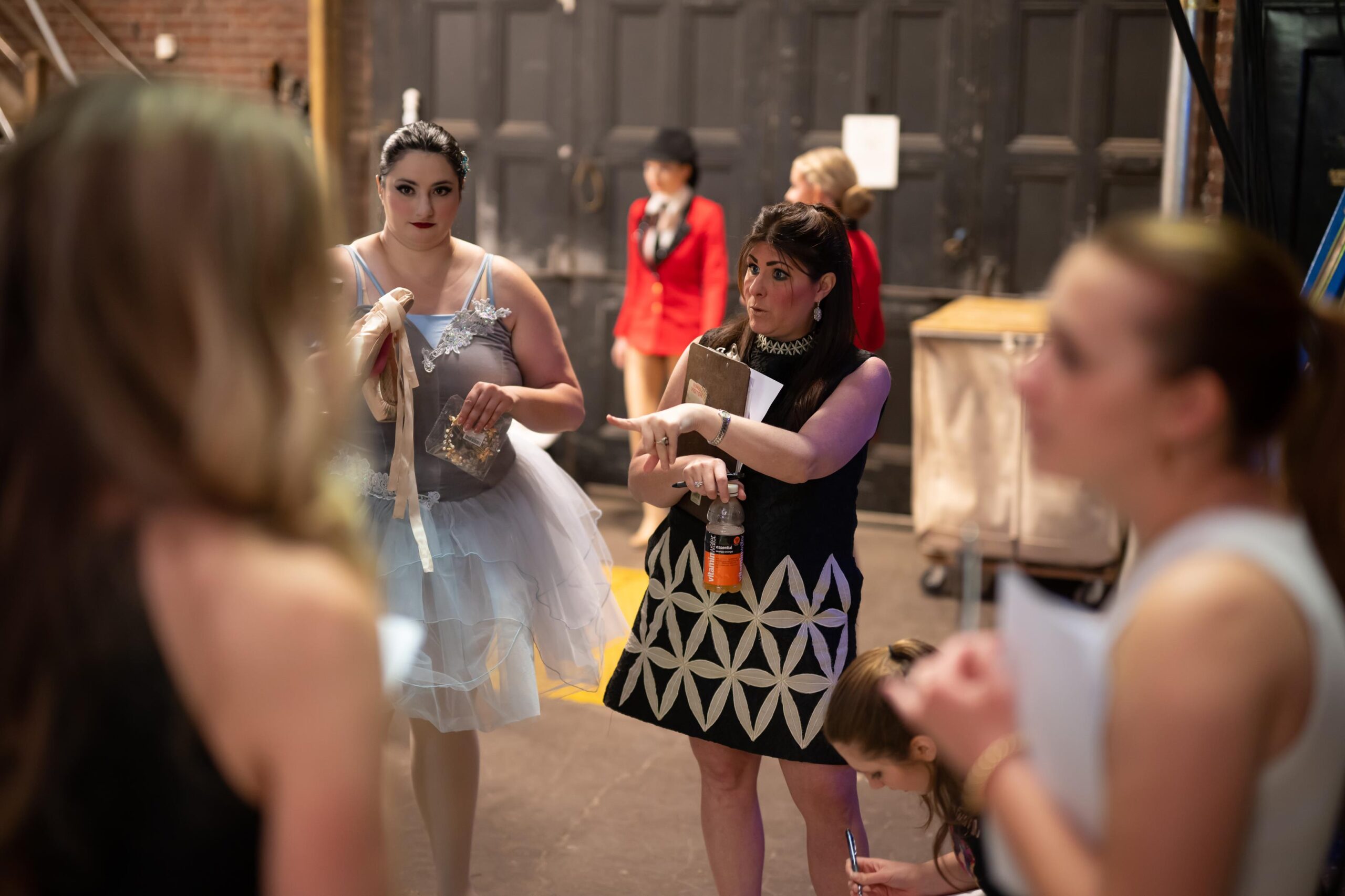 Backstage at the annual production — photograph 1