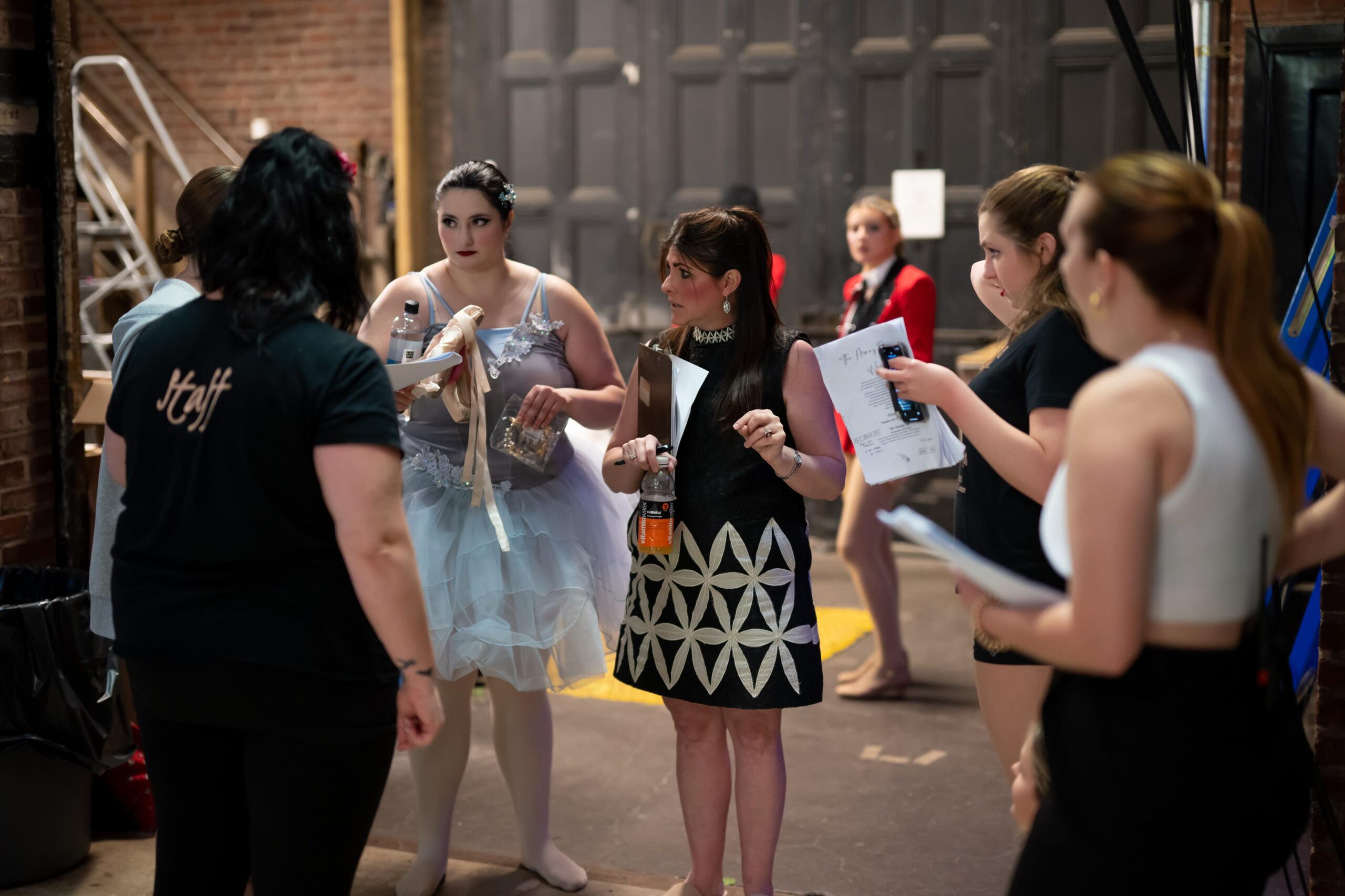 Backstage at the annual production — photograph 2