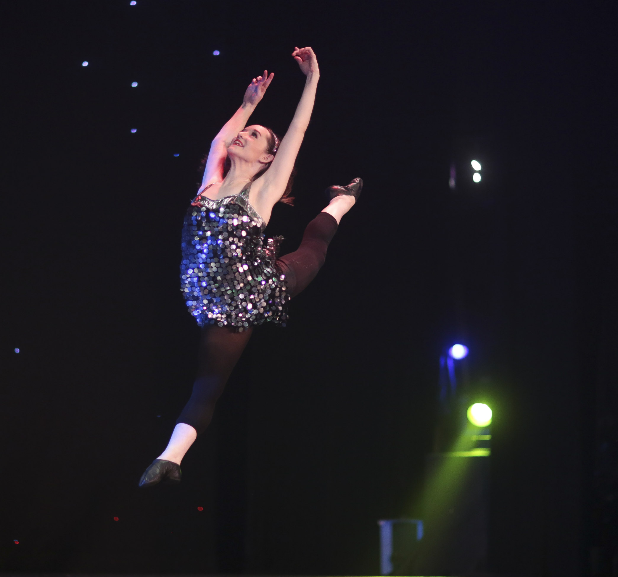 Dancers of the Julie Ardito School of Dance on stage